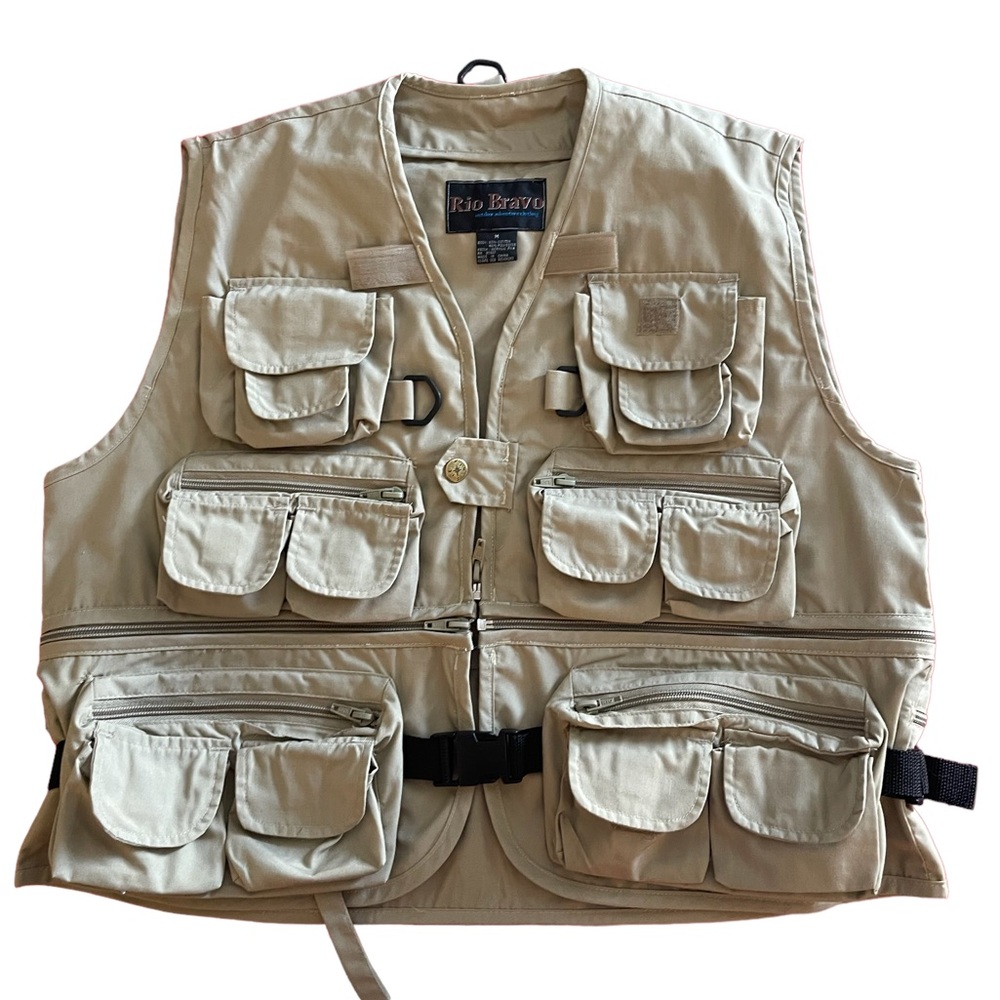 Rio Bravo Outdoor Fishing Hunting Vest Size Medium